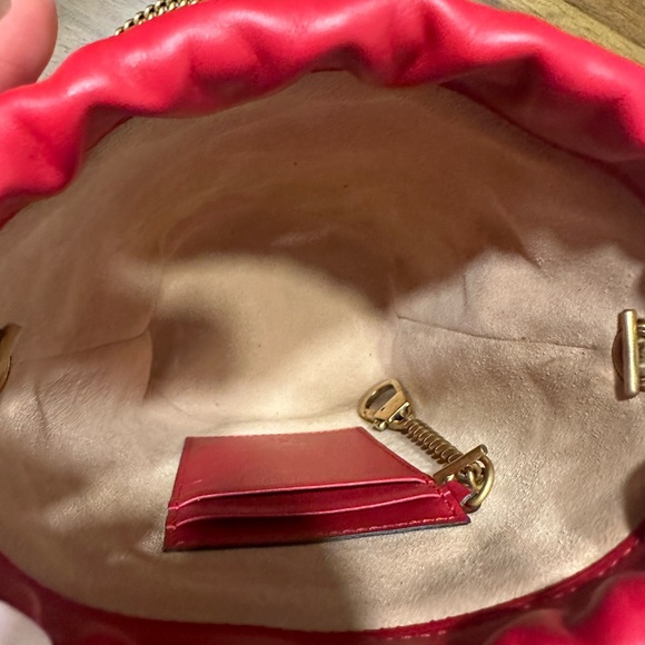 Gucci Marmont Bucket Bag (Red) - Picture 5 of 7